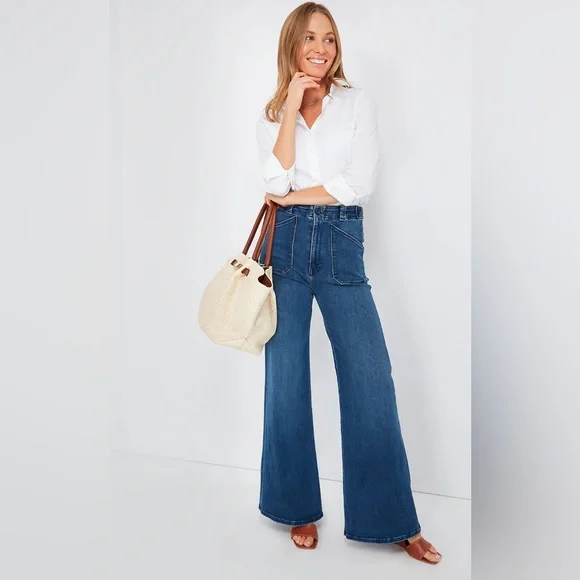 Mother The Elbow Grease Roller Sneak Jeans